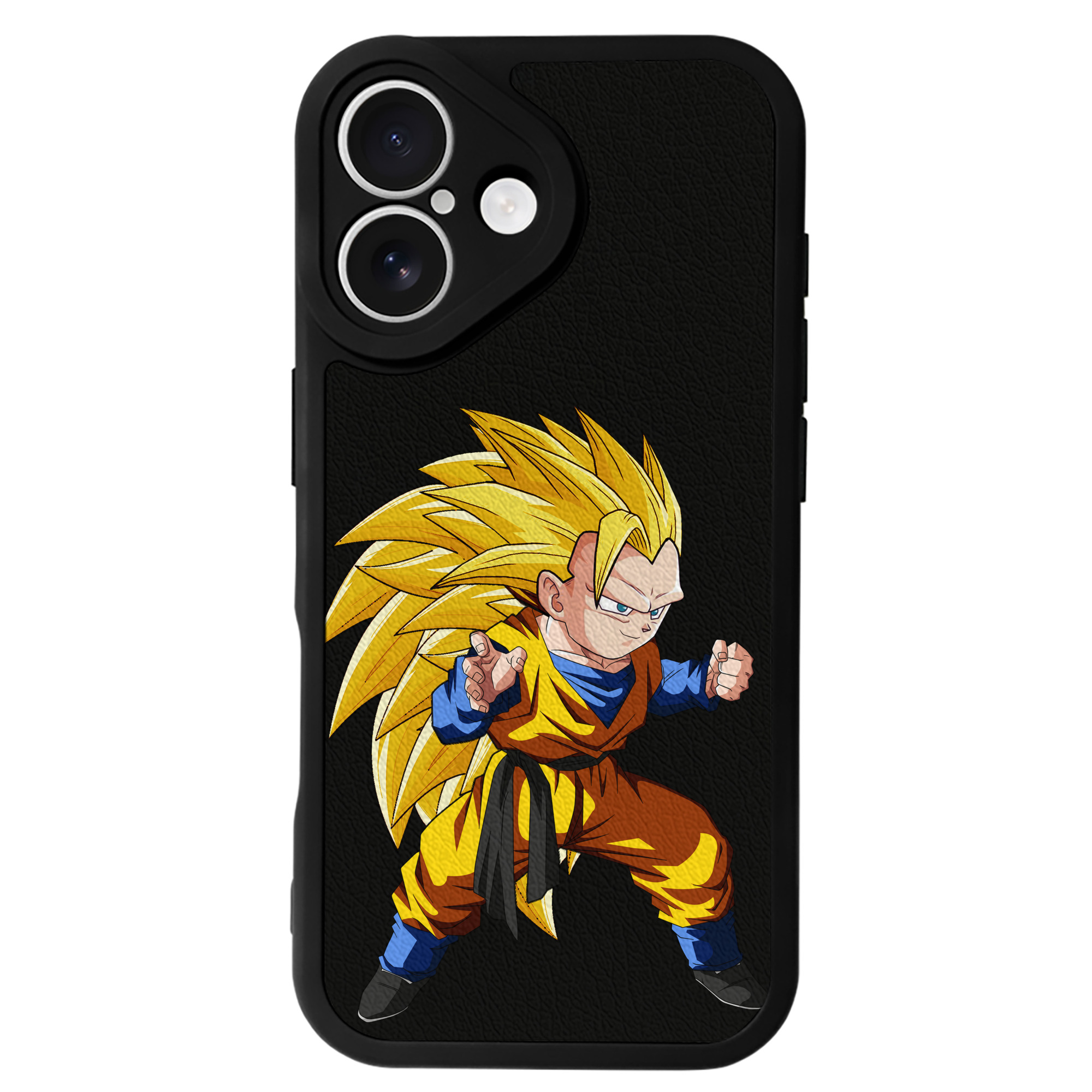 （画像用） ドラゴンボール ベジータ四世（Bejīta Yonsei）DRAGON BALL Vegeta IV 【iPhone 16シリーズ対応】シリコンスマホケース（レザー調） 材質：シリコン